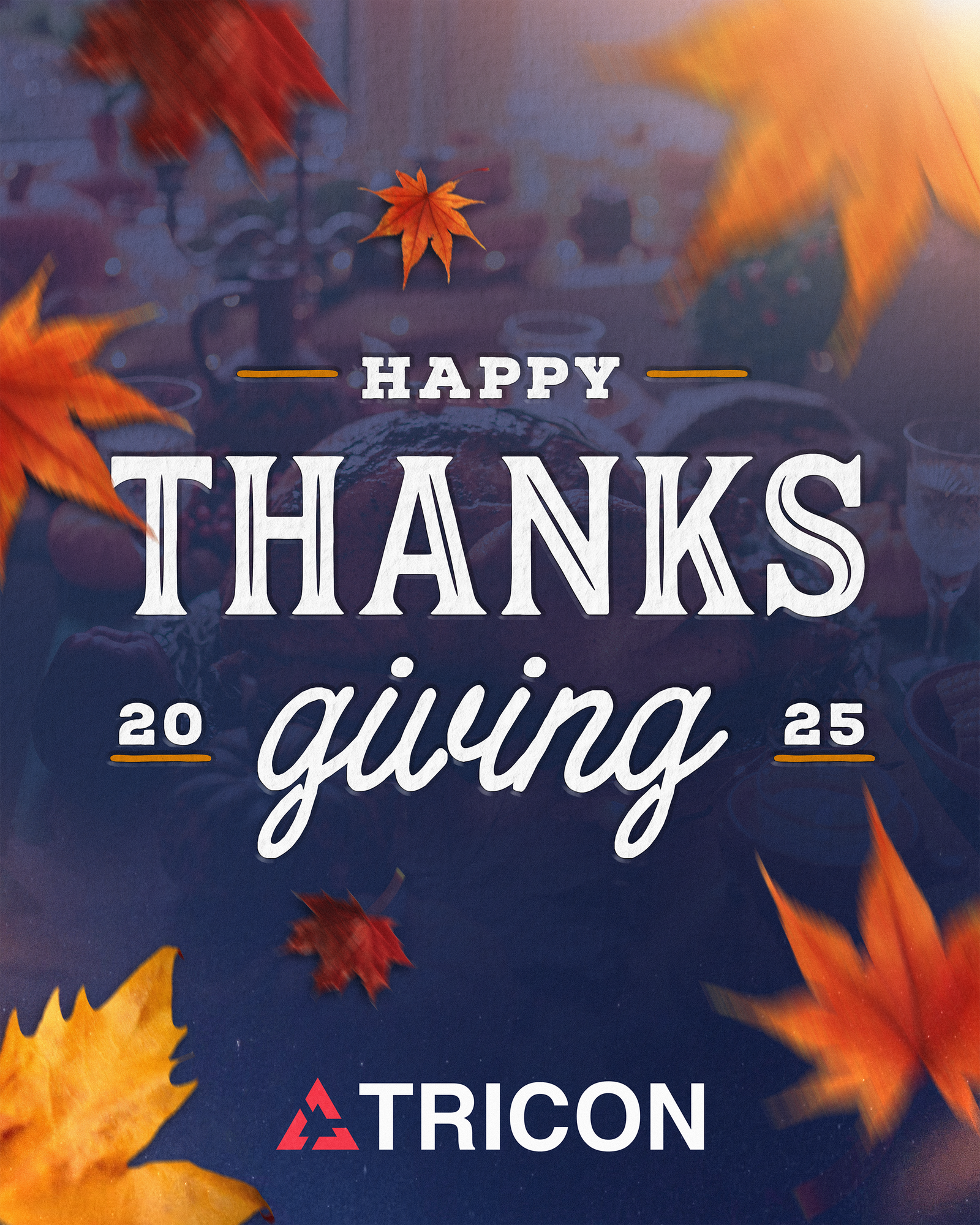Happy Thanksgiving social post